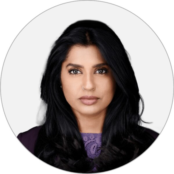 Portrait of Gayathri Riddhi, Sr. Advisor of Executive Coaching and Development.